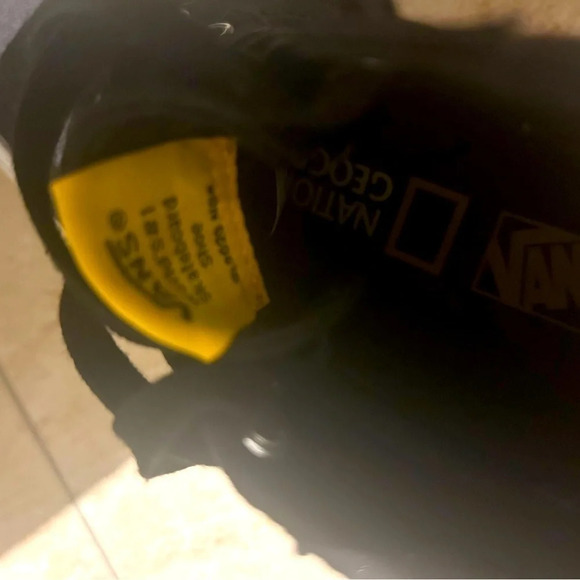 Brand new  Van’s collection “National Geographic” shoes size 5 or men’s 3.5 - Picture 8 of 11